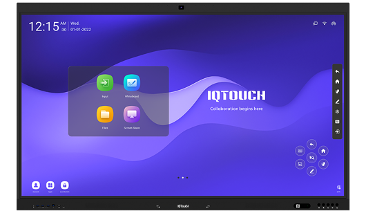 IQ TE1200 Pro flat panel dokunmatik ekran 75inc 3